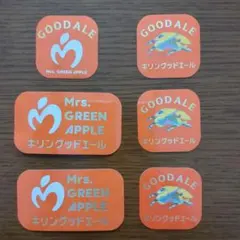 Mrs. GREEN APPLE キリングッドエール ステッカー