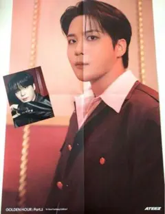 ATEEZ ジョンホ Golden Hour part.3 ポスター