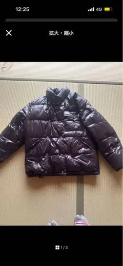 MONCLER 黒 ダウンジャケット サイズ3 初期モデル