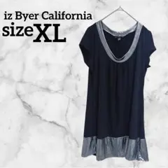 iz Byer California【XL】 チュニック 黒 海外古着