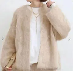 MUSE de Deuxieme Classe PORTMIXクルーネックカーデ