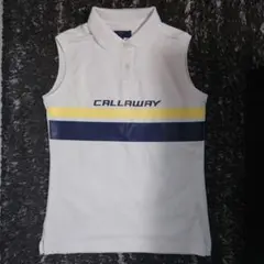 ★美品★CALLAWAY ゴルフ レディース ノースリーブ ホワイトのサムネイル