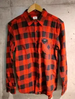 超希少♡EDWIN ヴィンテージ　チェック柄 長袖シャツ　送料無料24H内発送