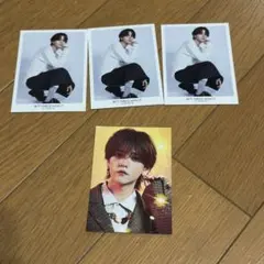 ［匿名配送］中島颯太　トレカ　フォトカード　4枚セット