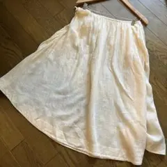 45R リネン フレアスカートのサムネイル