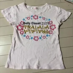 TRALALA Dolly Closet 半袖Tシャツ ピンクのサムネイル