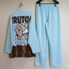 GALFY CRUTCH ジャージ ホワイト レオパード柄 - メルカリ