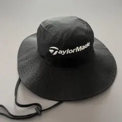 極美品】TaylorMade リバーシブル バケットハット ブラック ゴルフ 