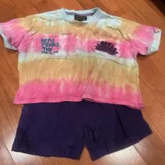 MARKY'S BIG FIELD タイダイTシャツとショートパンツセット