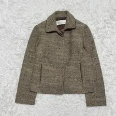 GIANNI LO GIUDICE テーラードジャケット S 比翼ボタン ウール