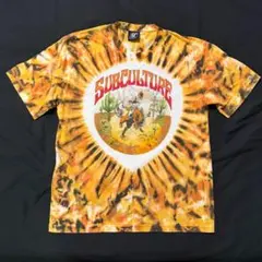 SUBCULTURE　TIE DYE T-SHIRT　タイダイ染め　Tシャツ　2