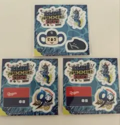 中日ドラゴンズ ブルーサマーフェス ボディシール 3枚　ドラゴンズ　ドアラのサムネイル