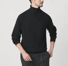 【週末値下げ】マシーンウォッシャブル ウールミックス アゼ タートルネック