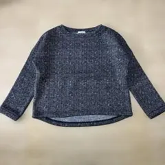 Nîmes♪ヘリンボーン柄裏起毛プルオーバー