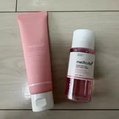 メディキューブ ピンク水分クリーム&ピンクトナー（50ml）セット