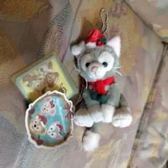ジェラトーニ ぬいぐるみ ストラップ ダッフィー&フレンズ クリスマス 2014