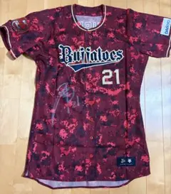 オリックスバファローズ 西勇輝投手 オリ姫デー 直筆サイン入り実使用キャップ オリックスバファローズ 西勇輝投手 オリ姫デー 直筆サイン入り実使用