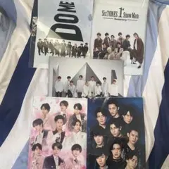 SnowManクリアファイル5枚セット(おまけ付)