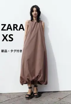 mei 様専用☆ZARA 新品 ノースリーブ ロングワンピース XS