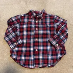 Ralph Lauren チェック柄シャツ 12M