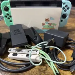 Nintendo Switchどうぶつの森 本体　カバーとケース付き、箱無し