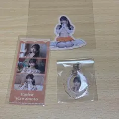 川本笑瑠 ミニアクリルチャーム ラッフル