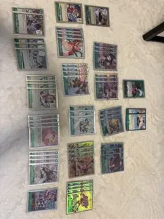 ワンピースカードゲーム 緑ボニー 緑ミホーク デッキパーツ 大量
