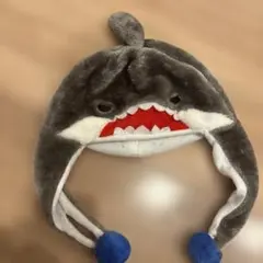 サメの顔帽子