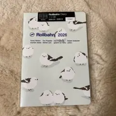 2026 ロルバーン ノートダイアリー アニマル B6ミント シマエナガ