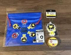 Ｃ　阪神　タイガース　ミャクミャク　万博　キーホルダー　マスキングテープ　巾着