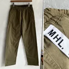 新品未使用✨ MHL. チノパン　レディース　バックストラップ付き 新品未使用✨ MHL. チノパン レディース バックストラップ付き - メルカリ