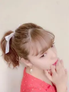 DIOR リボン　ヘアアレンジ用