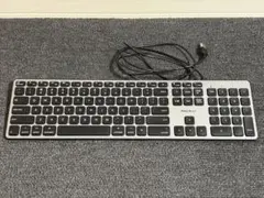 MACALLY バックライト付きMacキーボード 有線