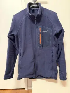 mont-bell フリースジャケット S ネイビー