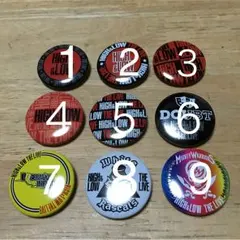 EXILE TRIBE  缶バッチ (3個セット)