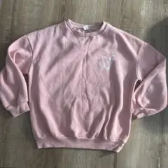 キッズ　ティーン　トレーナー　Pink 11-12Y