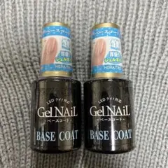 セリア ジェルネイル カラージェル Seria ベースコート 2本セット