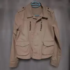 ベージュ ジャケット