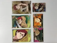 NARUTO ナルト 我愛羅 ガアラ ブロマイド 6枚セット