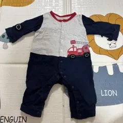 消防車プリントロンパース 95cmまで