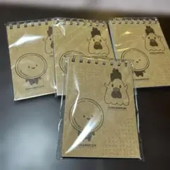 LAWSON ローソン オリジナル A6メモ帳 4冊セットのサムネイル