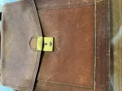 本革 ビジネスバッグ ブラウン