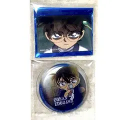 名探偵コナン　ユニバ　スクエア缶バッジ　コラボ缶バッジ　江戸川コナン　まとめ売り