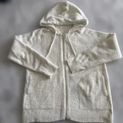 ❤️今だけ❤️ホワイト フード付き パーカー　L