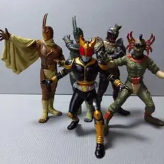 HG仮面ライダークウガ5体セット
