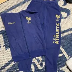 専用　ATHLETA サッカーウェアセット ネイビー