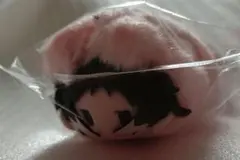 e⬜︎文豪ストレイドッグス⬜︎　芥川龍之介　猫　ぬいぐるみキーホルダー