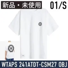 WTAPS ダブルタップス 241ATDT-CSM27 OBJ ホワイト S