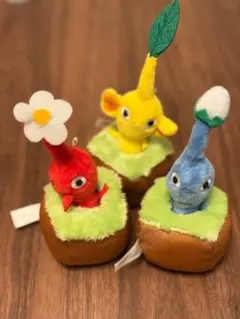 ピクミン 引っこ抜きぬいぐるみマスコット セット