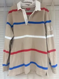 Supreme ラガーシャツ ボーダー L - メルカリ